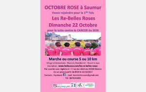 Octobre Rose à Saumur