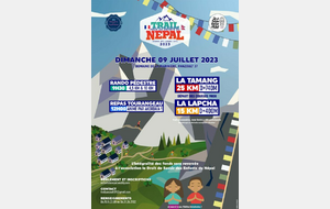 Trail pour les enfants du Népal