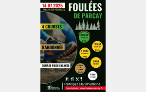 LES FOULEES DE PARCAY 2025