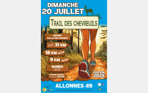 TRAIL DES CHEVREUILS 2025