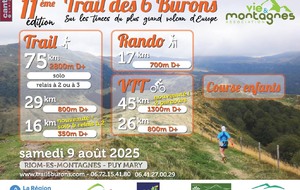 TRAIL DES BURONS CANTAL 2025