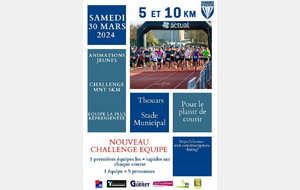 5 ET 10KM DE THOUARS