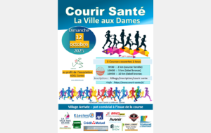 COURIR SANTÉ LA VILLE AUX DAMES(37)