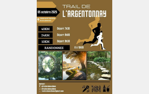 TRAIL DE L'ARGENTONNAY A ARGENTON LES VALLES(79)