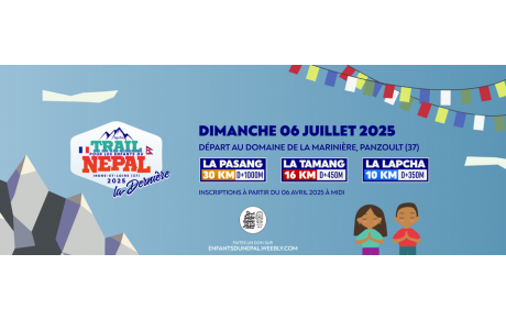 TRAIL POUR LES ENFANTS DU NEPAL 2025