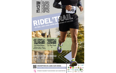 RIDEL TRAIL AZAY LE RIDEAU 2025
